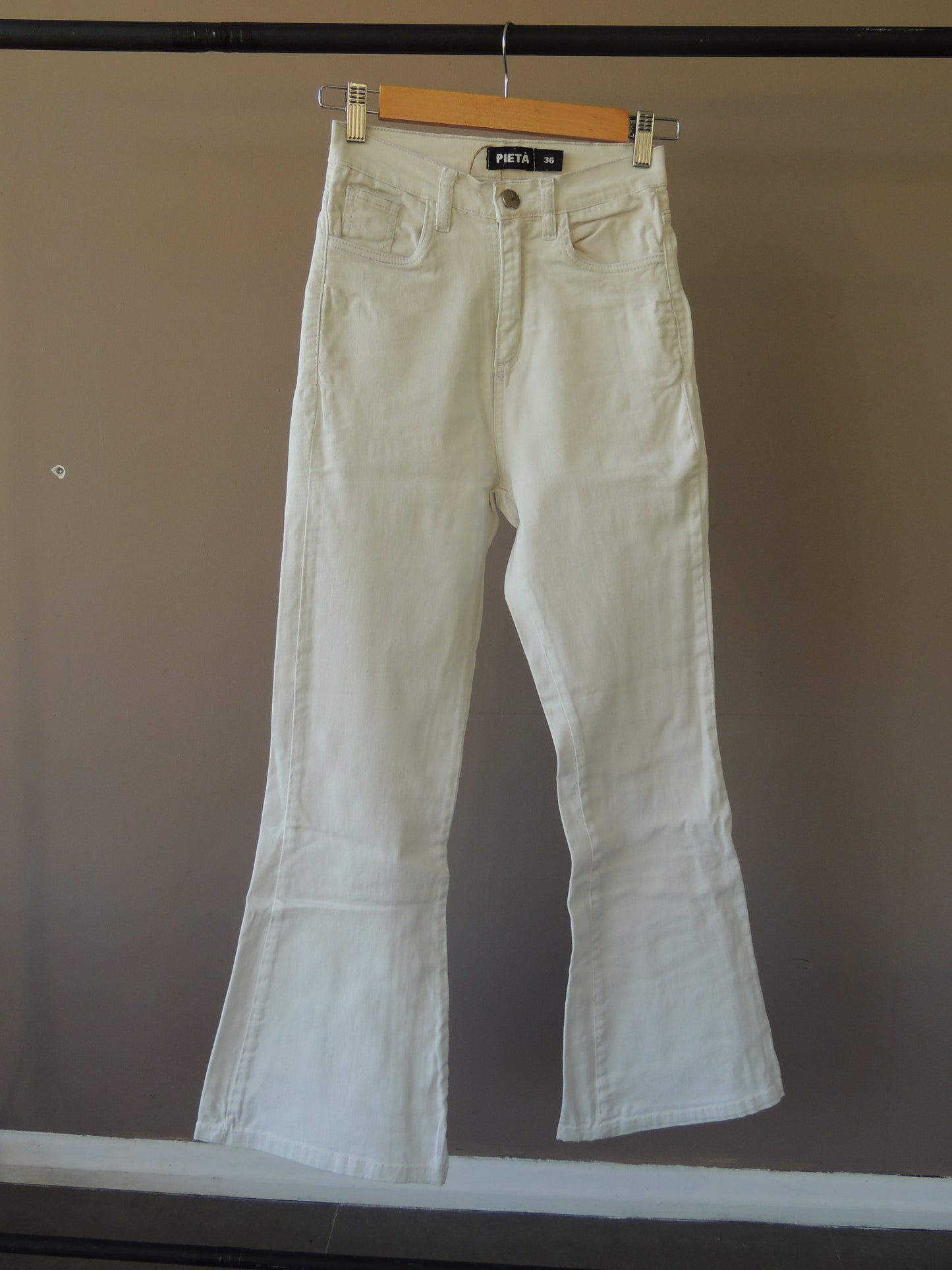 Jean Blanco Oxford Pieta, talle 38