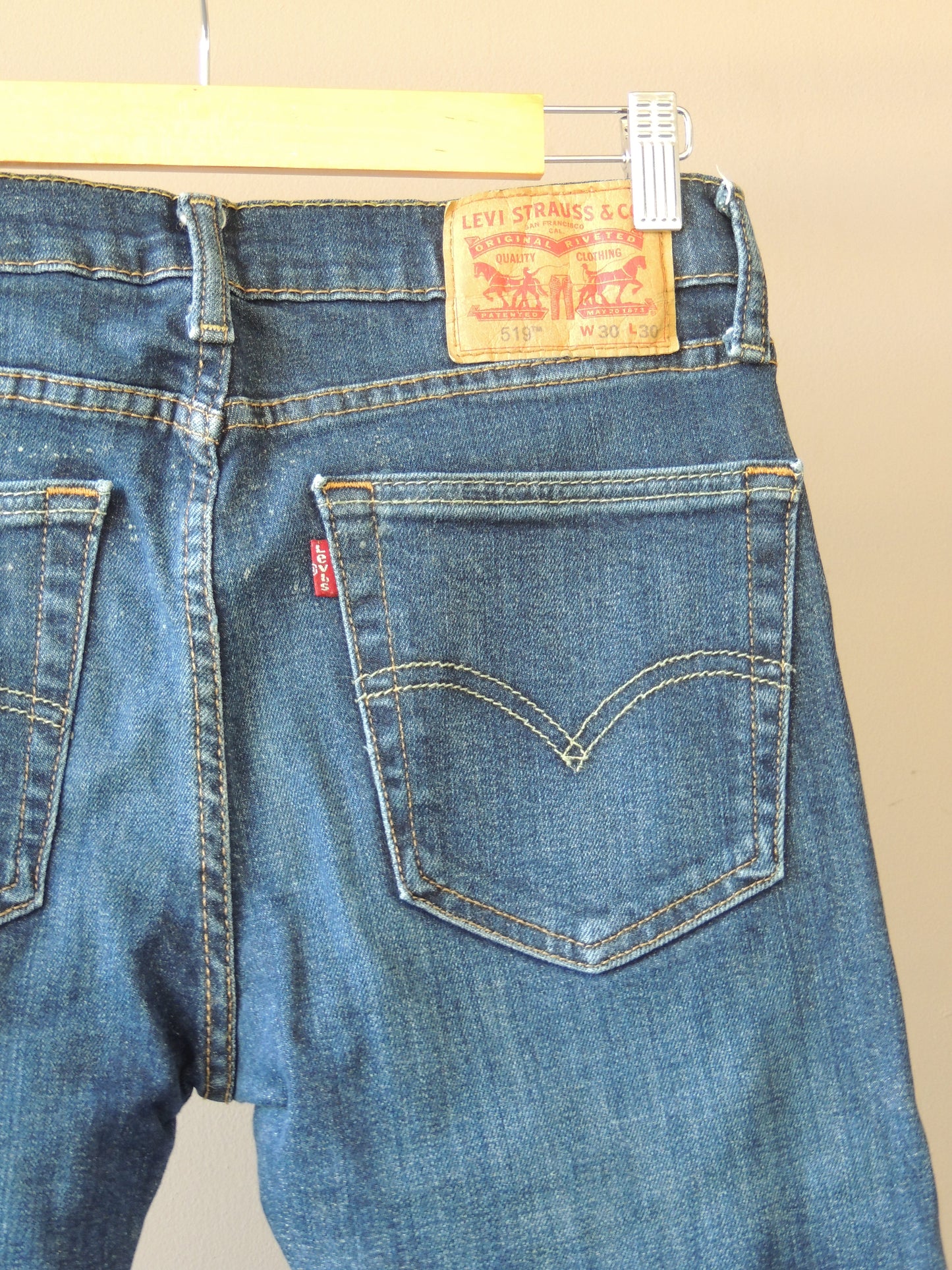 Jean Levi's 519, W30 L30